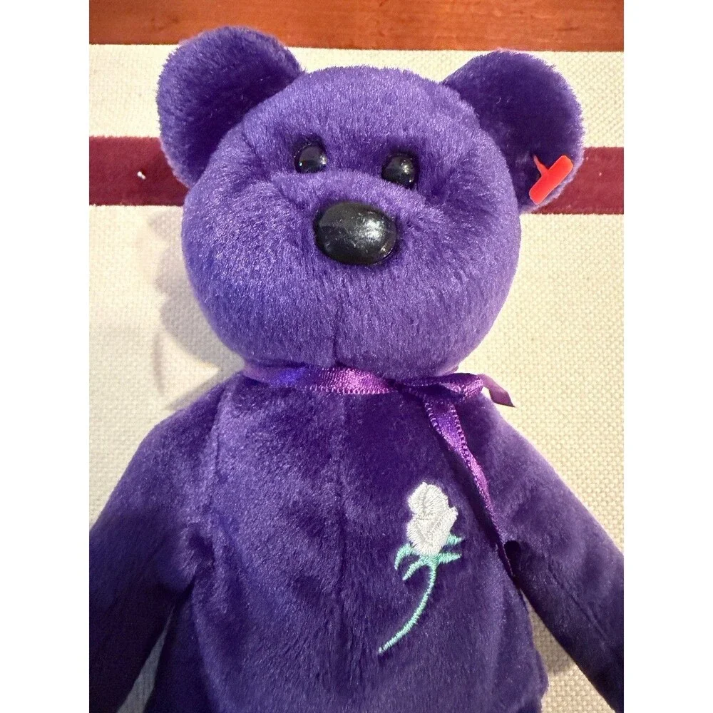 Ty Beanie Babies Princess Bear Toy Princess Diana Tribute